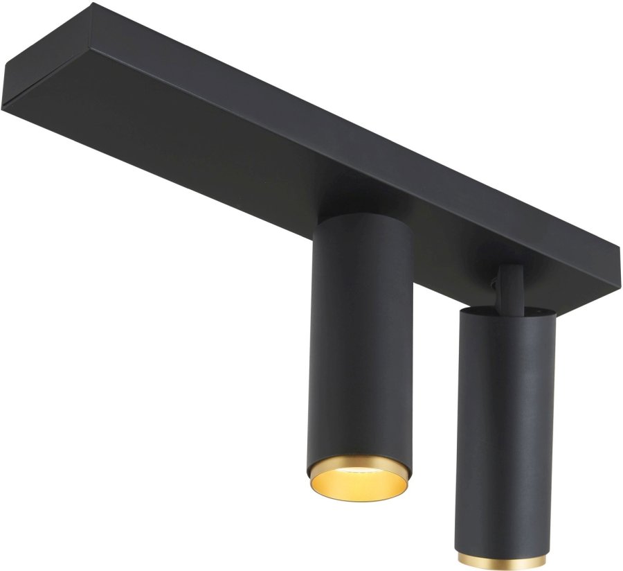 LOOM Design X-Beam 2-Spot LED, Sort