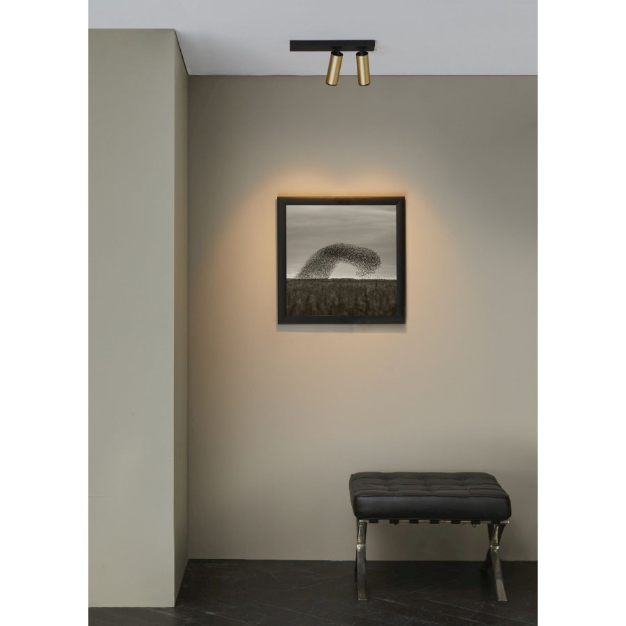 LOOM Design X-Beam 2-Spot LED, Guld