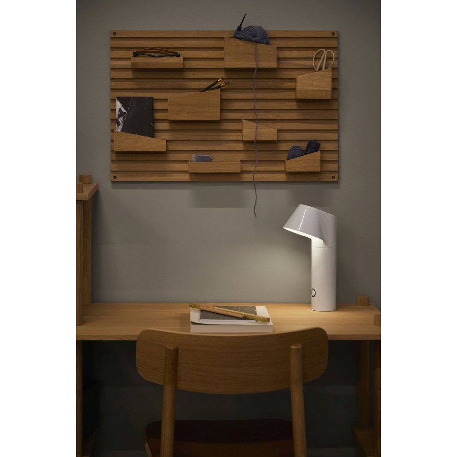 LOOM Design Willow Tr�dl�s Bordlampe LED H30 cm, Hvid