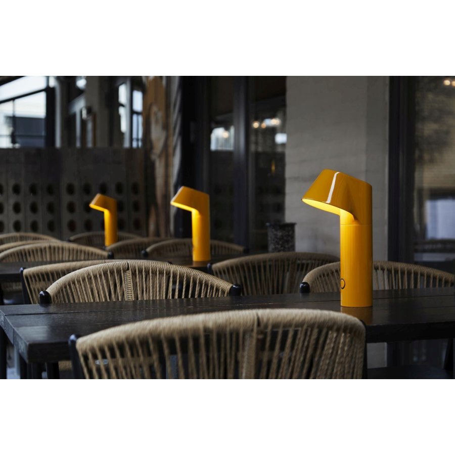 LOOM Design Willow Tr�dl�s Bordlampe LED H30 cm, Desert Yellow