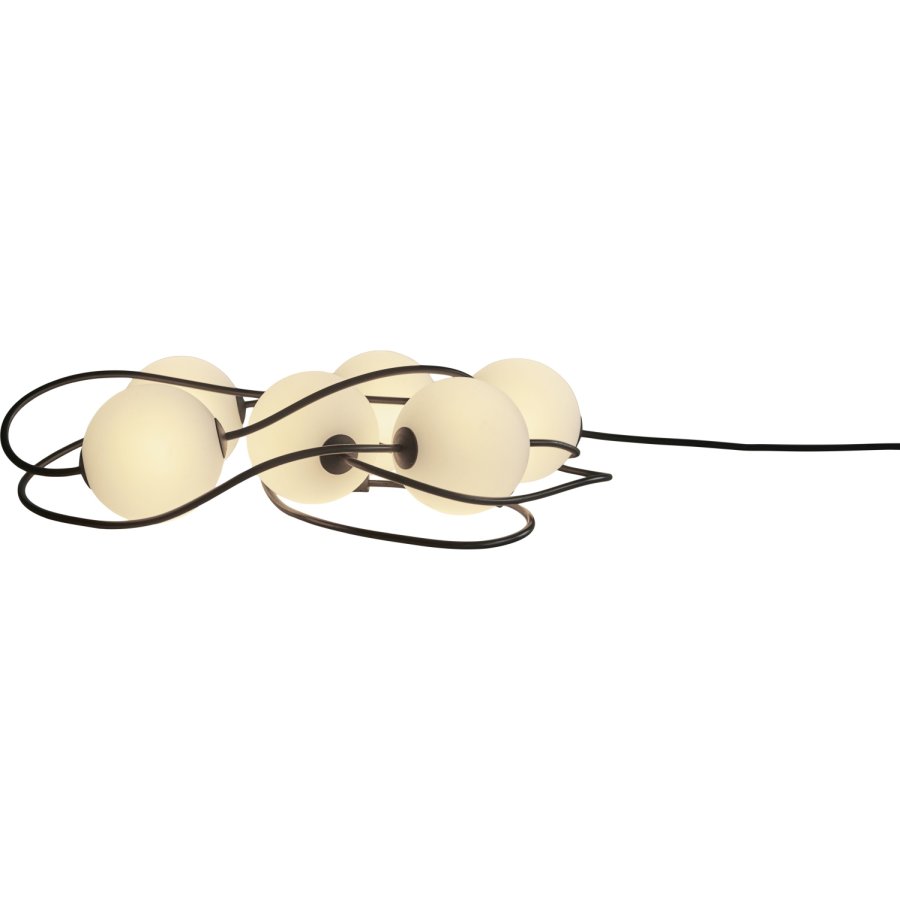 LOOM Design LED Lysek�de 12 stk, Sort/Hvid