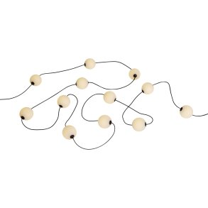LOOM Design LED Lysek�de 12 stk, Sort/Hvid