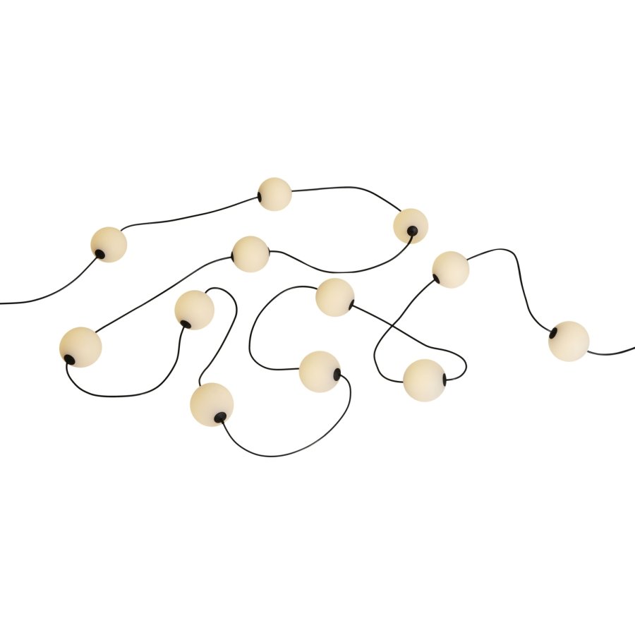 LOOM Design LED Lysek�de 12 stk, Sort/Hvid