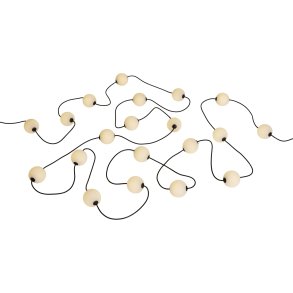 LOOM Design LED Lysek�de 20 stk, Sort/Hvid