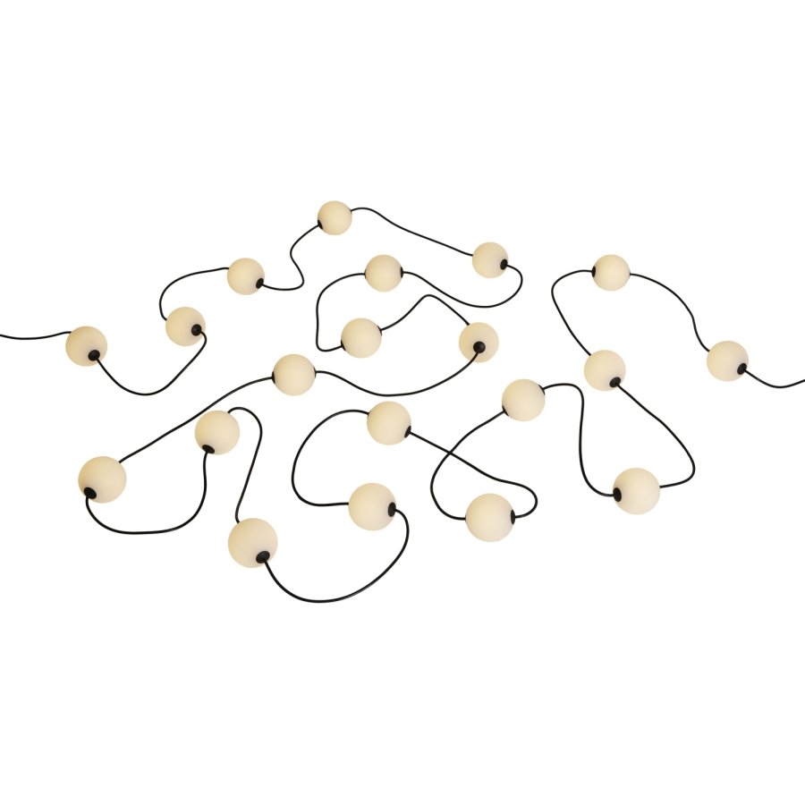 LOOM Design LED Lysek�de 20 stk, Sort/Hvid
