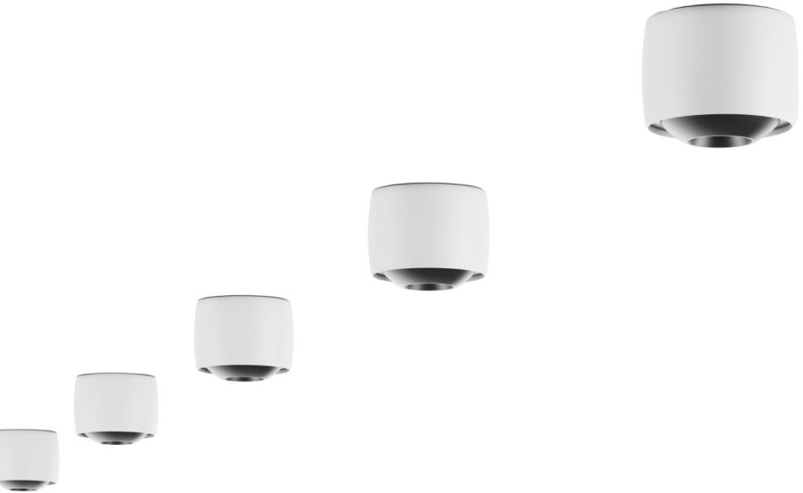 LOOM Design Air Ceiling Loftlampe LED �10,2 cm, Hvid