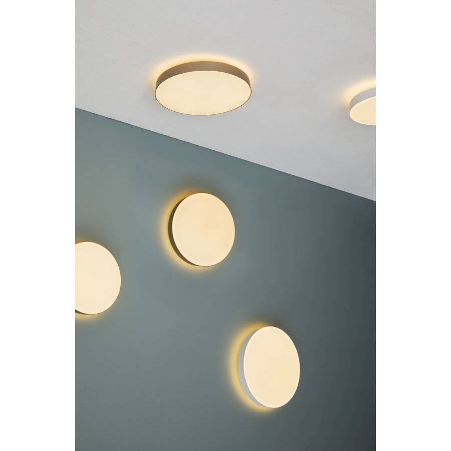 LOOM Design Avela Loft/V�glampe LED �28 cm, Hvid