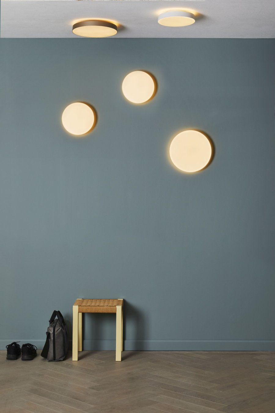 LOOM Design Avela Loft/V�glampe LED �36 cm, Hvid