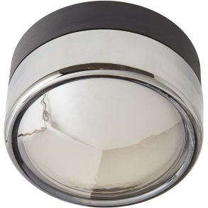 LOOM Design Otto Convex Loft/V�glampe LED �13 cm, Smoked