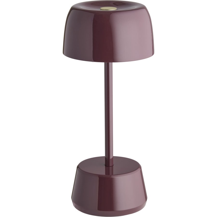 LOOM Design Dexter Bordlampe LED H30 cm, Dark Cherry
