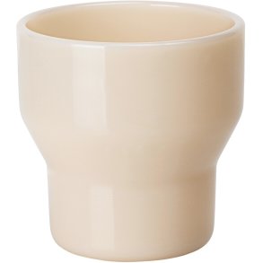 Lucie Kaas MILK Trinkglas H8 cm, Almond