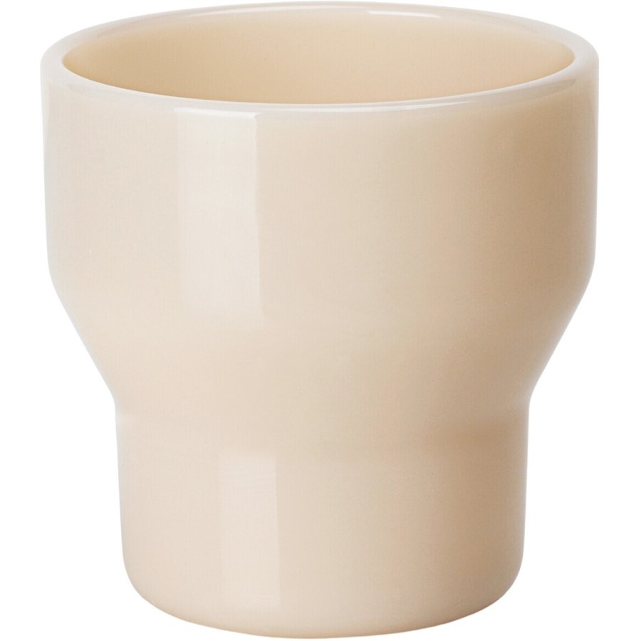 Lucie Kaas MILK Trinkglas H8 cm, Almond