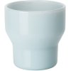 Lucie Kaas MILK Trinkglas H8 cm, Blue Fog