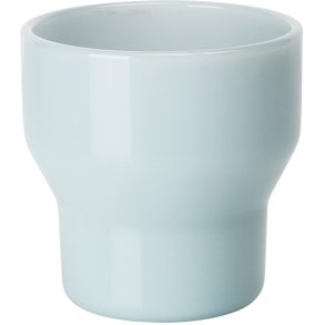 Lucie Kaas MILK Trinkglas H8 cm, Blue Fog