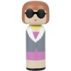 Lucie Kaas Kokeshi Anna H14.5 cm, Malet Tr