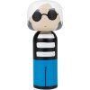 Lucie Kaas Kokeshi Andy H14.5 cm, Malet Tr