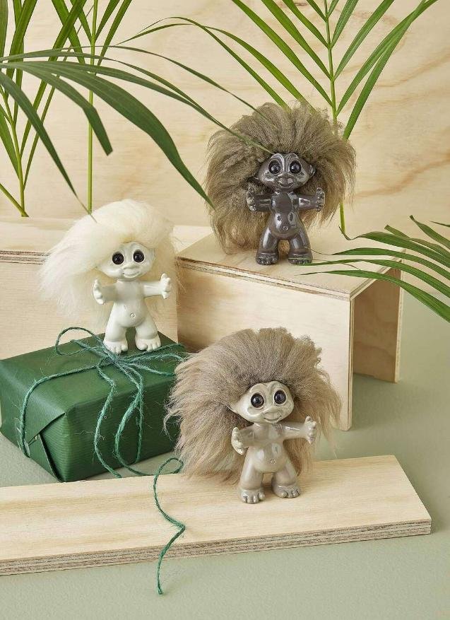 Lykketrold 9 cm, Rhvid