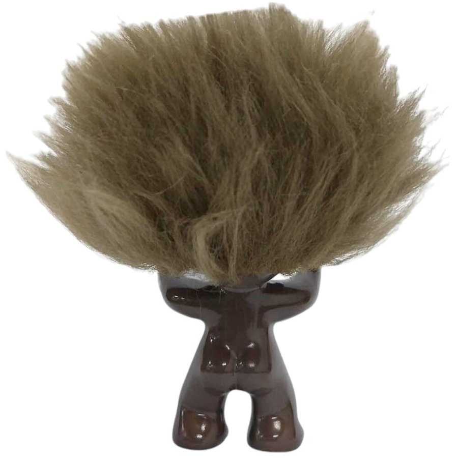 Lykketrold 9 cm, Brun