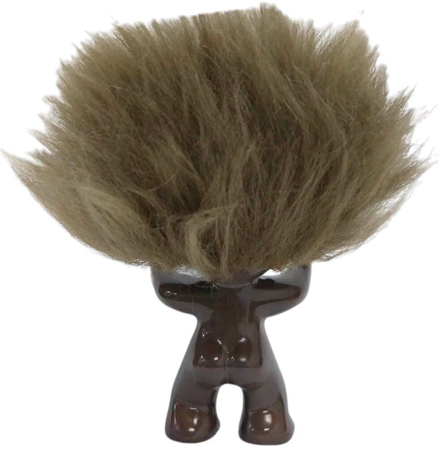 Lykketrold 9 cm, Brun