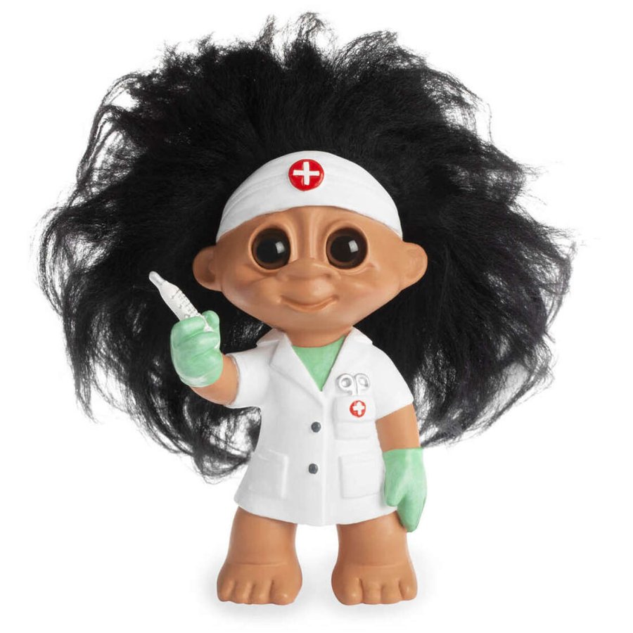 Lykketrold Good Luck Troll 9 cm, Krankenschwester