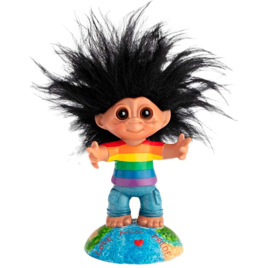 Lykketrold Good Luck Troll 9 cm, Pride