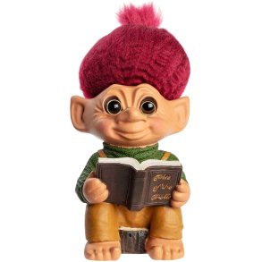 Lykketrold Die Familie Grandam Good Luck Troll H15 cm, Grovater