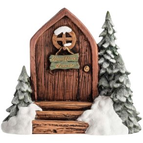 Lykketrold Die Familie Grandam Good Luck Troll Das magische Portal der Weihnachtselfen H16 cm