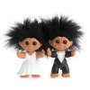 Lykketrold Good Luck Troll 9 cm, Braut und Brutigam