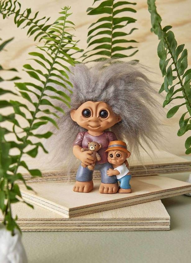 Lykketrold Good Luck Troll 9 cm, Kindertagessttte