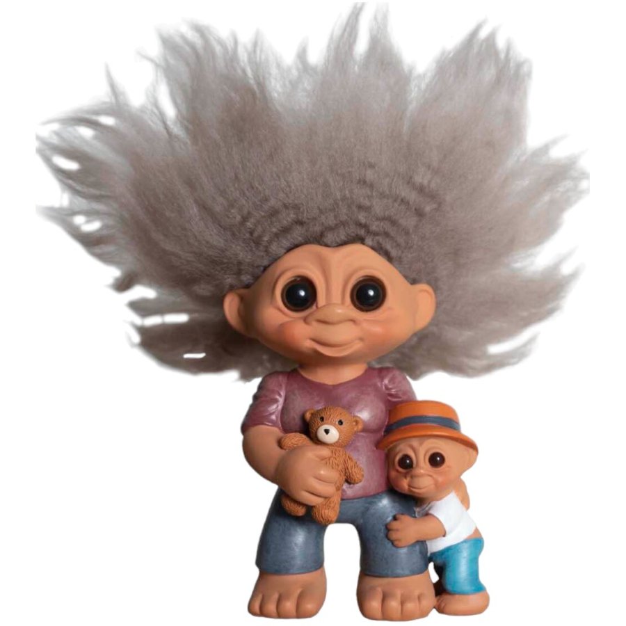 Lykketrold Good Luck Troll 9 cm, Kindertagessttte