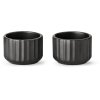 Lyngby Stagen 5cm Mat Sort 2-Pak