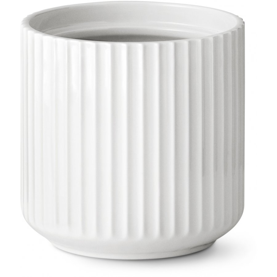Lyngby Urtepotte 14cm Hvid