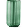 Lyngby Vasen 35cm Grn Glas