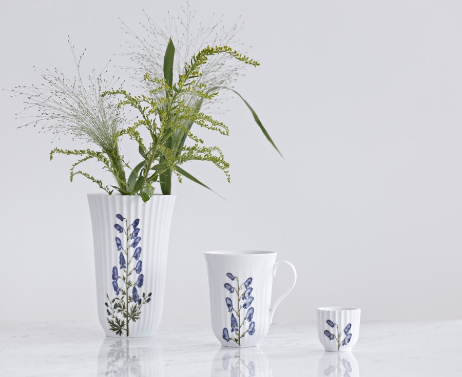 Lyngby ggebger 5cm, hvid m. stormhat