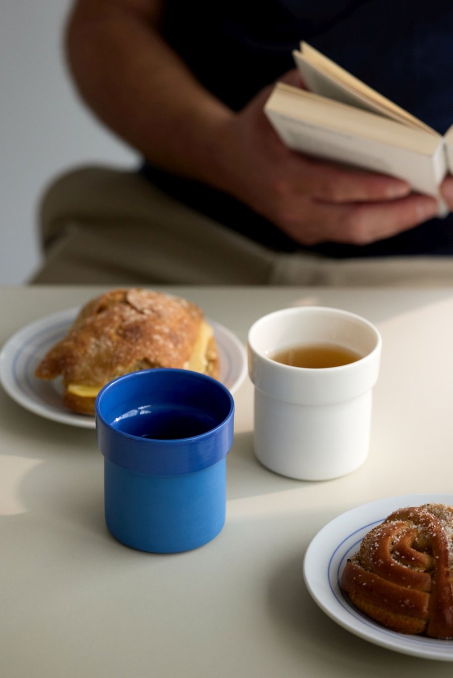 MOEBE Kaffeetasse 18 cl, Blau