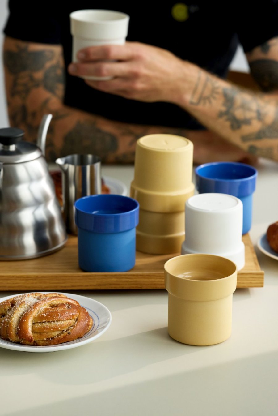 MOEBE Kaffeetasse 18 cl, Blau