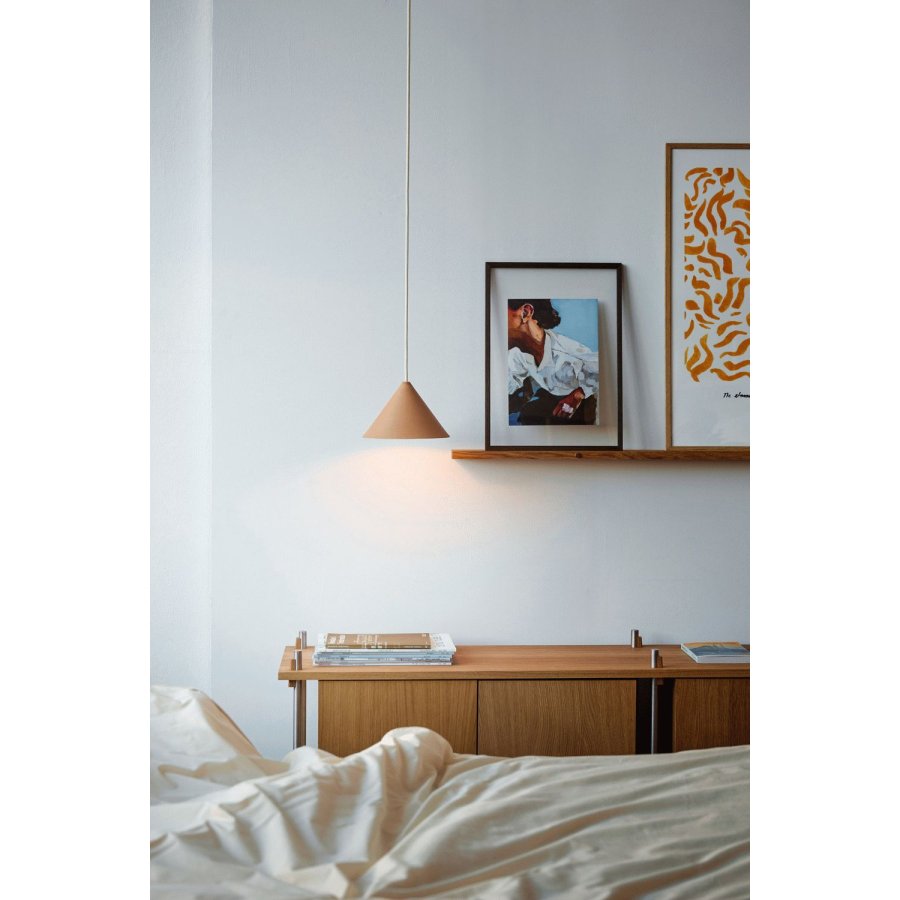 MOEBE Cone Pendel �19 cm, Light Ochre