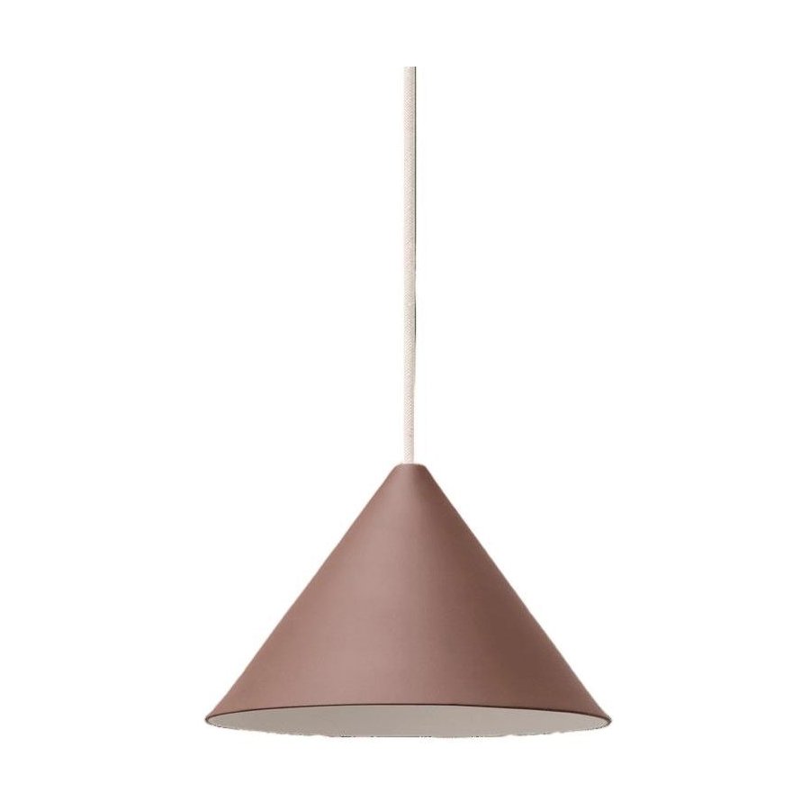 MOEBE Cone Pendel �19 cm, Umber Brown