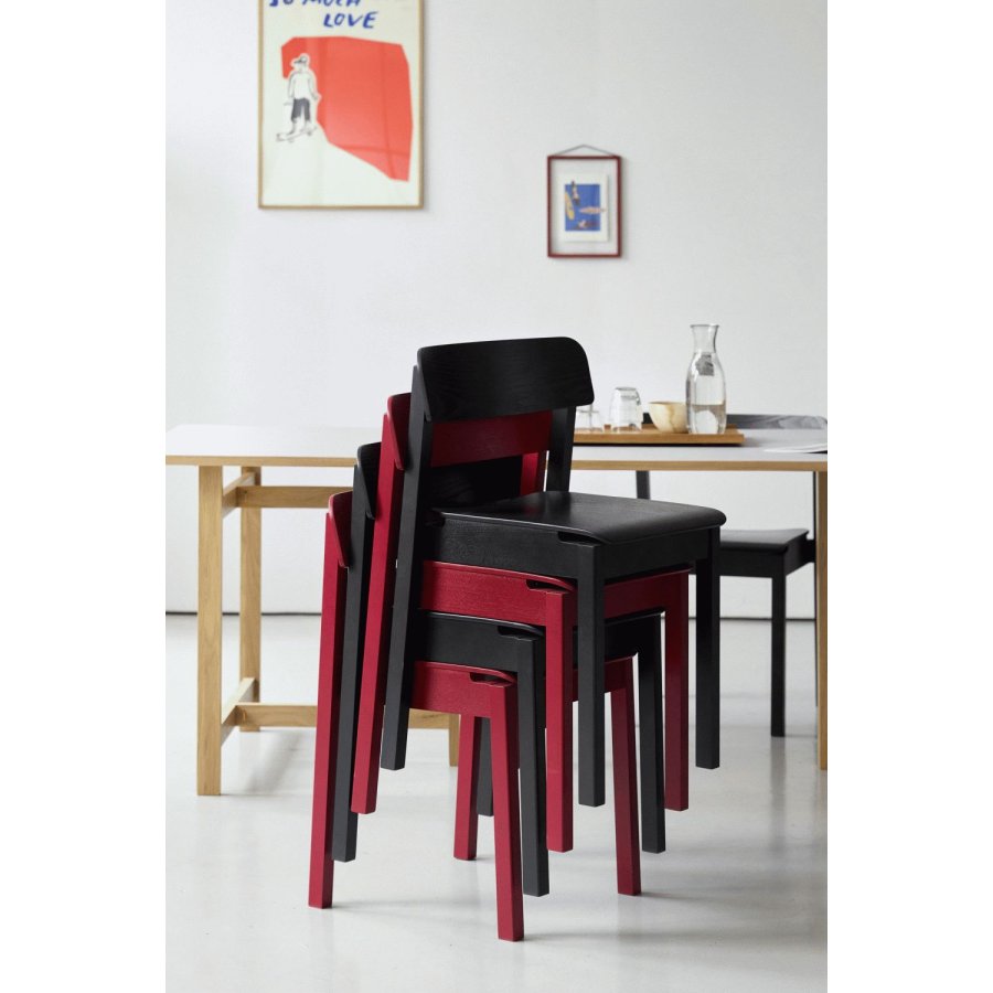 MOEBE Everyday Chair Stuhl H75 cm, Schwarz