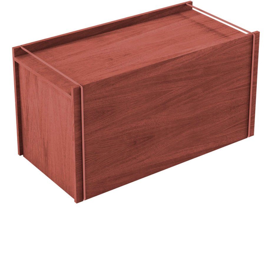 MOEBE Deckel fr Aufbewahrungsbox 60x28 cm, Erdiges Rot