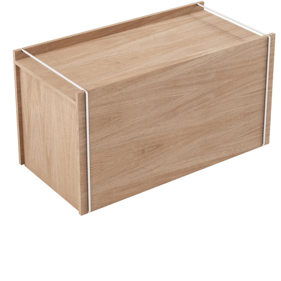 MOEBE Deckel fr Aufbewahrungsbox 60x28 cm, Warmes Grau