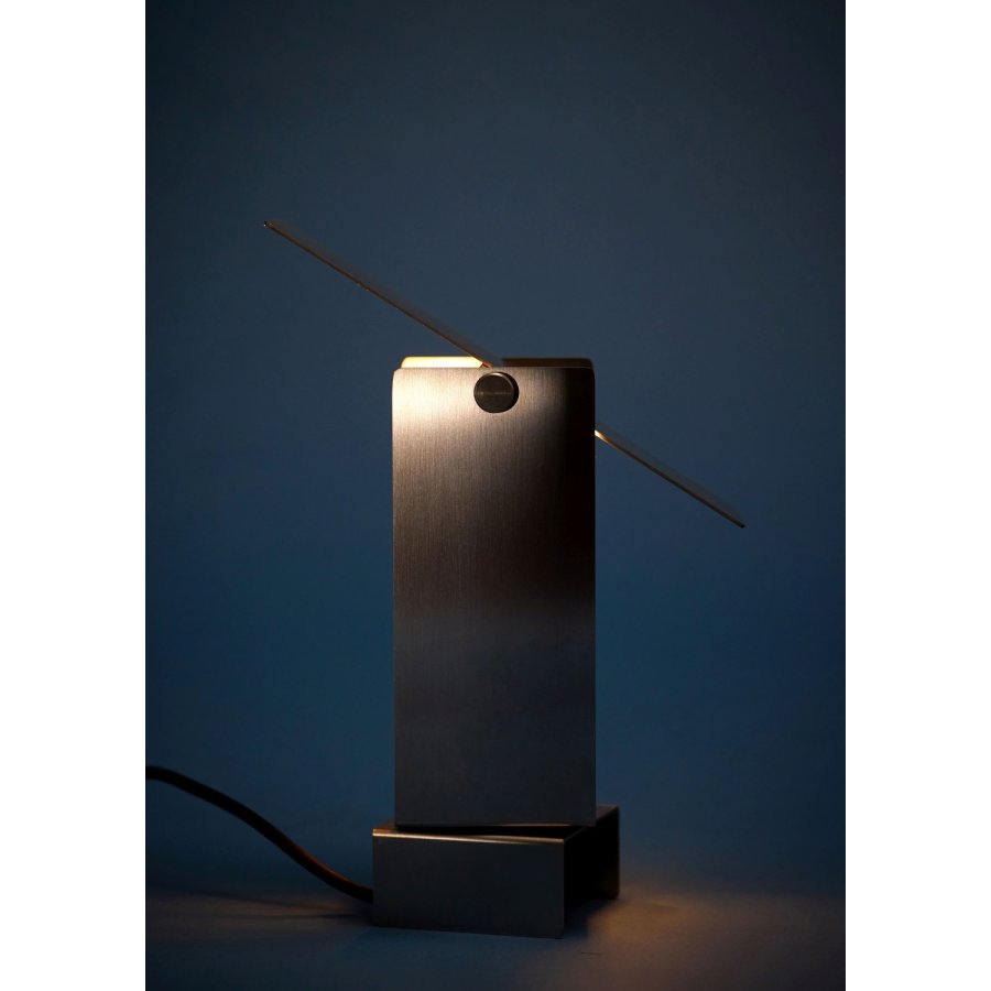 MOEBE Pivoting Bordlampe H22,5 cm, Rustfrit Stl