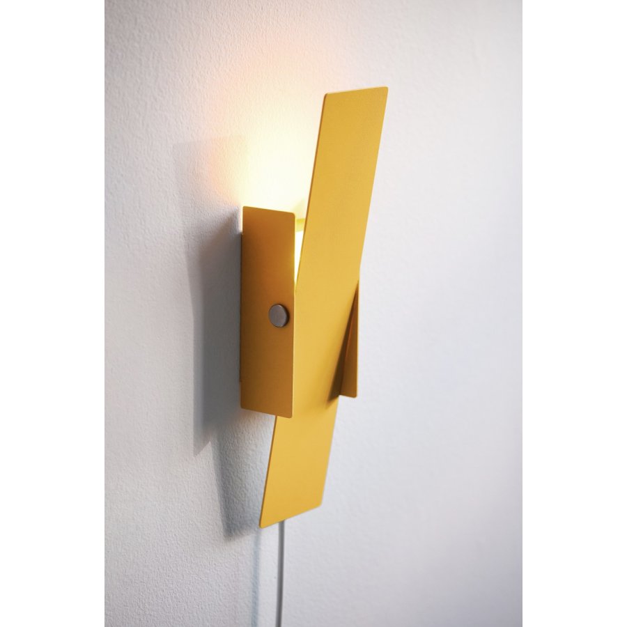 MOEBE Pivoting Vglampe 32 cm, Gul
