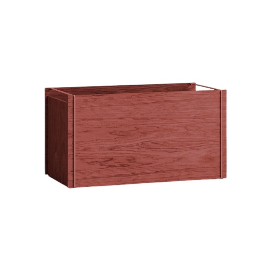 MOEBE Aufbewahrungsbox 60x31 cm, Erdiges Rot