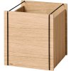 MOEBE Opbevaringsboks 30x31x33 cm, Eg/Sort