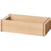 MOEBE Opbevaringsboks 60x31x16,5 cm, Eg/Rustfrit St�l