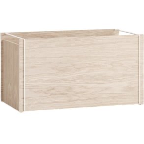 MOEBE Aufbewahrungsbox 60x31 cm, Warm Grey