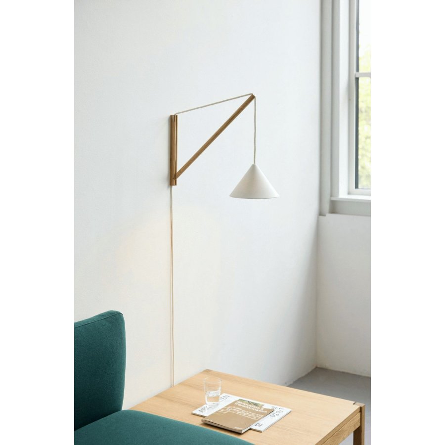 MOEBE Suspended Wandleuchte 70 cm, Eiche