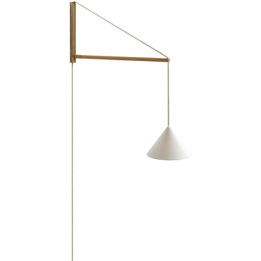 MOEBE Suspended Wandleuchte 70 cm, Eiche
