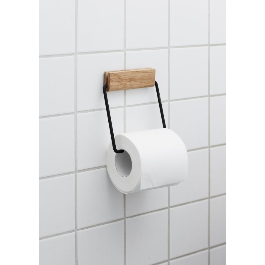 MOEBE Toilettenpapierhalter, Schwarz